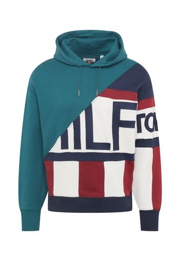 Tommy Remixed Felpa  blu scuro / verde / rosso / bianco