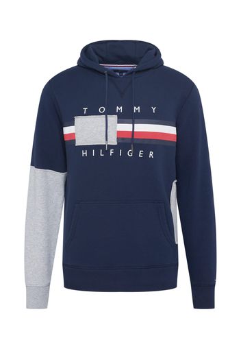 Tommy Remixed Felpa  blu scuro / grigio sfumato / rosso / bianco