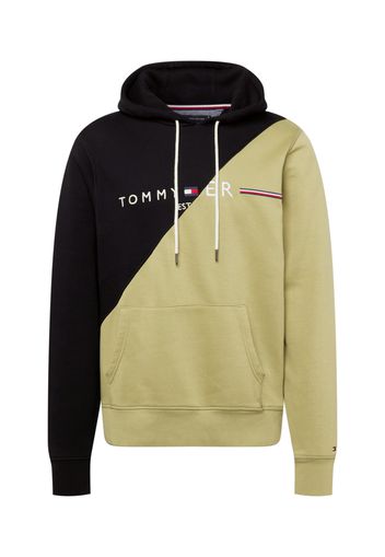 Tommy Remixed Felpa  oliva / rosso / nero / bianco