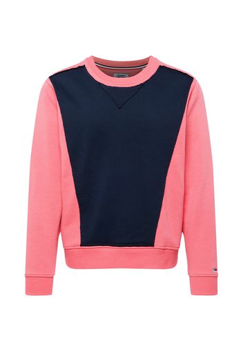 Tommy Remixed Felpa  blu notte / rosa