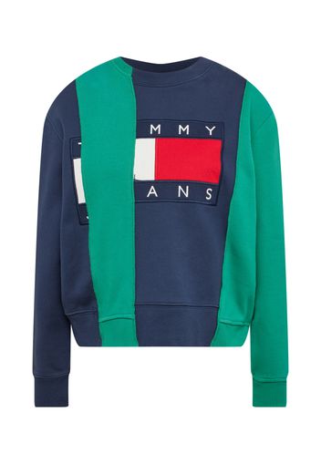 Tommy Remixed Felpa  blu / verde / rosso / bianco