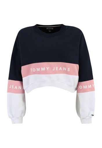 Tommy Remixed Felpa  blu notte / rosa chiaro / bianco