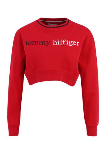 Tommy Remixed Felpa  rosso / nero / bianco