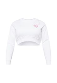 Tommy Remixed Felpa  fucsia / bianco