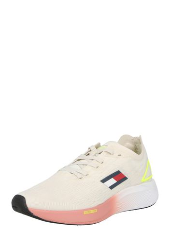 Tommy Sport Scarpa sportiva 'ELITE 3'  bianco lana / giallo / navy / bianco / rosso