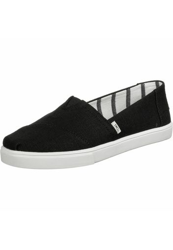 TOMS Slipper  bianco / nero / blu chiaro