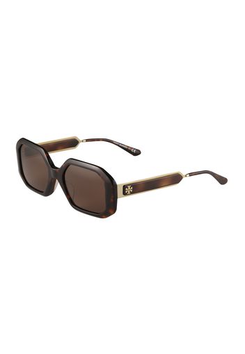 Tory Burch Occhiali da sole '0TY7160U'  marrone scuro / oro