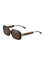 Tory Burch Occhiali da sole '0TY7160U'  marrone scuro / oro