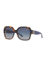 Tory Burch Occhiali da sole 'TY7140'  blu / caramello / nero