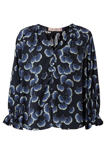 Traffic People Camicia da donna  navy / blu notte / giallo pastello