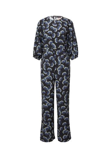 Traffic People Tuta jumpsuit 'Charlie'  marino / blu notte / verde chiaro