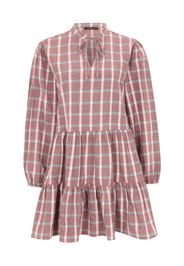 Trendyol Petite Abito camicia  grigio / rosa antico / rosa chiaro