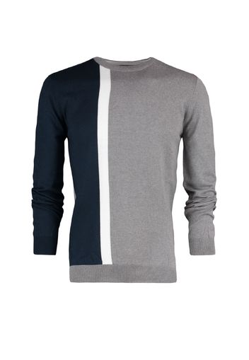 Trendyol Pullover  marino / grigio sfumato / bianco