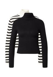 Trendyol Pullover  nero / bianco