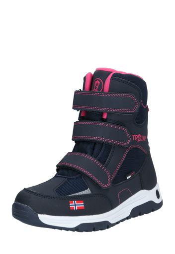 TROLLKIDS Boots 'Lofoten'  navy / rosa