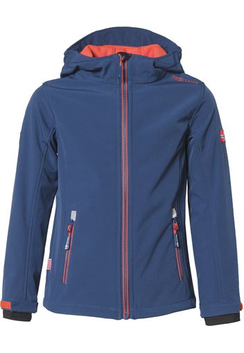 TROLLKIDS Giacca per outdoor 'Fjord'  navy / arancione