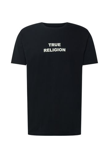 True Religion Maglietta  nero / bianco