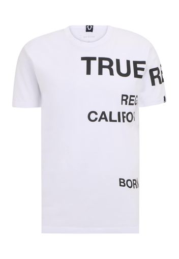 True Religion Maglietta  bianco / nero