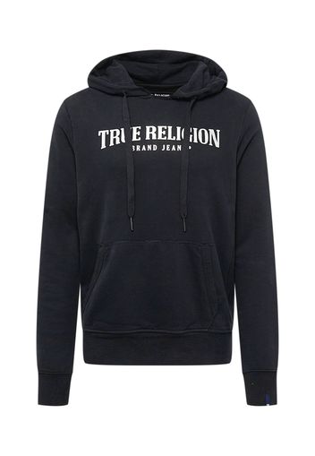 True Religion Felpa  nero / bianco