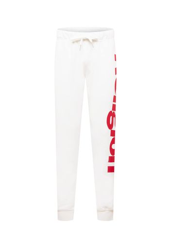 True Religion Pantaloni  rosso / bianco