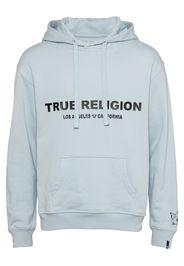 True Religion Felpa  blu chiaro / nero