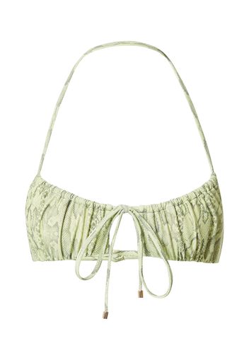 TWIIN Top per bikini 'CHARMED'  verde chiaro / verde scuro