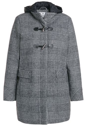 Ulla Popken Cappotto di mezza stagione  grigio / grigio scuro / nero