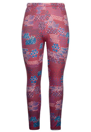 Ulla Popken Leggings  blu / blu colomba / ciclamino / bianco