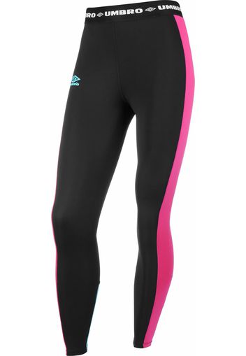 UMBRO Leggings 'ISLANDER'  rosa / nero