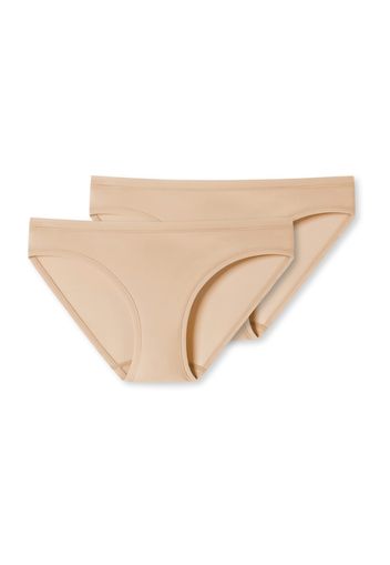 uncover by SCHIESSER Slip ' 2er-Pack Uncover '  sabbia