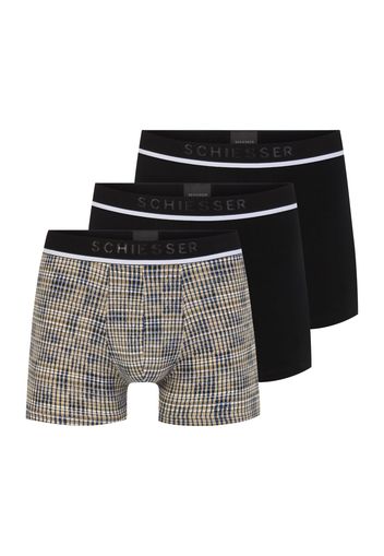 uncover by SCHIESSER Boxer  nero / bianco / beige chiaro