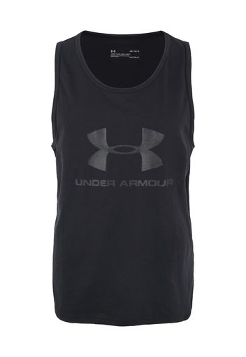 UNDER ARMOUR Maglia funzionale  nero / grigio scuro