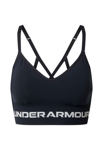 UNDER ARMOUR Reggiseno sportivo  nero / bianco