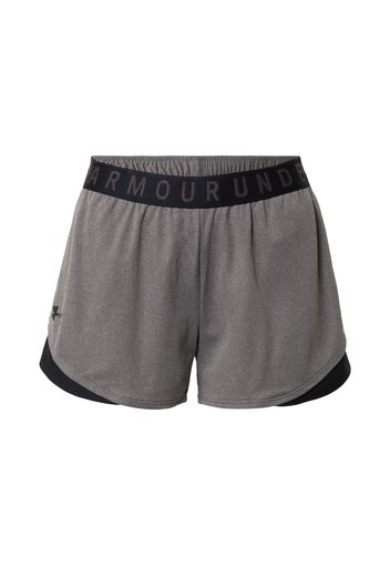 UNDER ARMOUR Pantaloni sportivi  grigio / nero