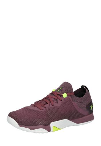 UNDER ARMOUR Scarpa sportiva 'TriBase Reign 3'  lilla / verde neon / nero