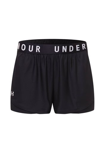 UNDER ARMOUR Pantaloni sportivi 'Play Up 3.0'  nero / bianco