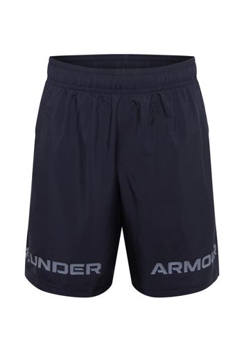 UNDER ARMOUR Pantaloni sportivi  nero / grigio