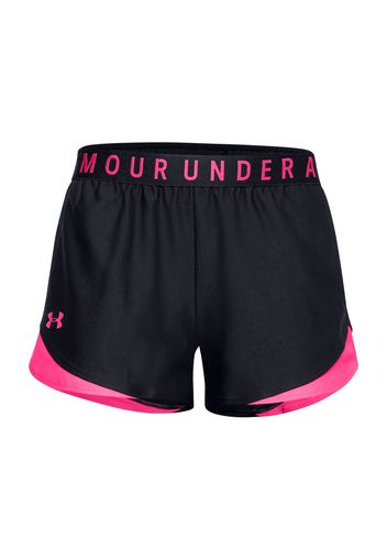 UNDER ARMOUR Pantaloni sportivi 'Play Up'  nero / rosa scuro