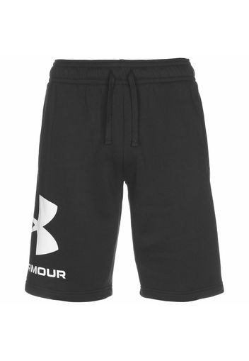 UNDER ARMOUR Pantaloni sportivi 'Rival'  nero / bianco