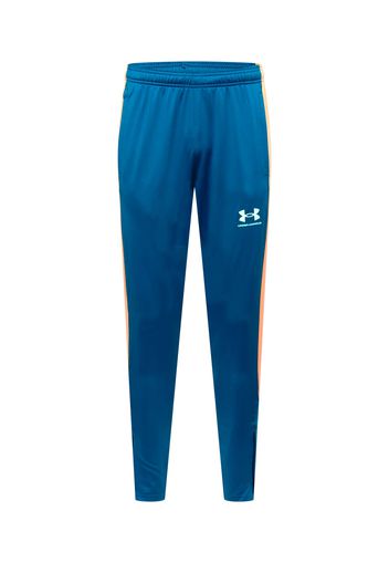 UNDER ARMOUR Pantaloni sportivi 'Challenger'  blu / bianco / arancione