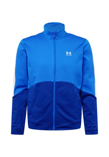 UNDER ARMOUR Giacca di felpa sportiva  blu / blu scuro / bianco