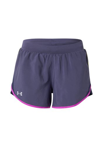 UNDER ARMOUR Pantaloni sportivi 'Fly By 2.0'  prugna / fucsia