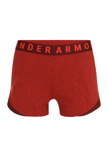 UNDER ARMOUR Pantaloni sportivi 'Play Up'  rosso / borgogna