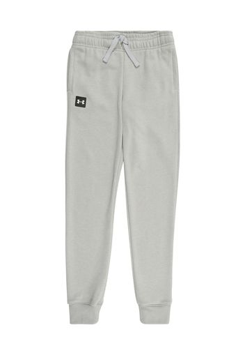 UNDER ARMOUR Pantaloni sportivi 'RIVAL'  grigio chiaro / nero