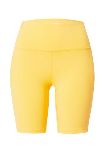 UNDER ARMOUR Pantaloni sportivi 'Meridian'  giallo / bianco