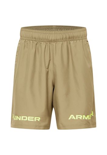 UNDER ARMOUR Pantaloni sportivi  verde / verde neon