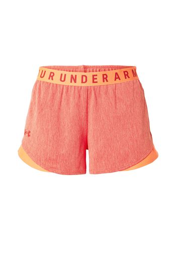 UNDER ARMOUR Pantaloni sportivi 'Play Up'  arancione / rosso sfumato