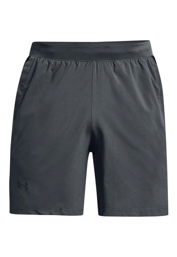 UNDER ARMOUR Pantaloni sportivi 'Launch'  grigio scuro / nero