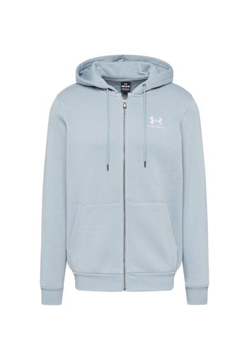 UNDER ARMOUR Giacca di felpa sportiva  blu chiaro / bianco