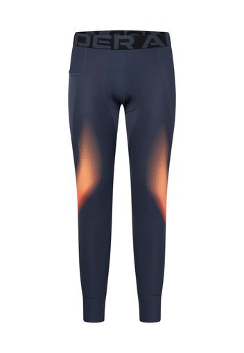 UNDER ARMOUR Pantaloni sportivi 'Novelty'  grigio scuro / salmone / nero